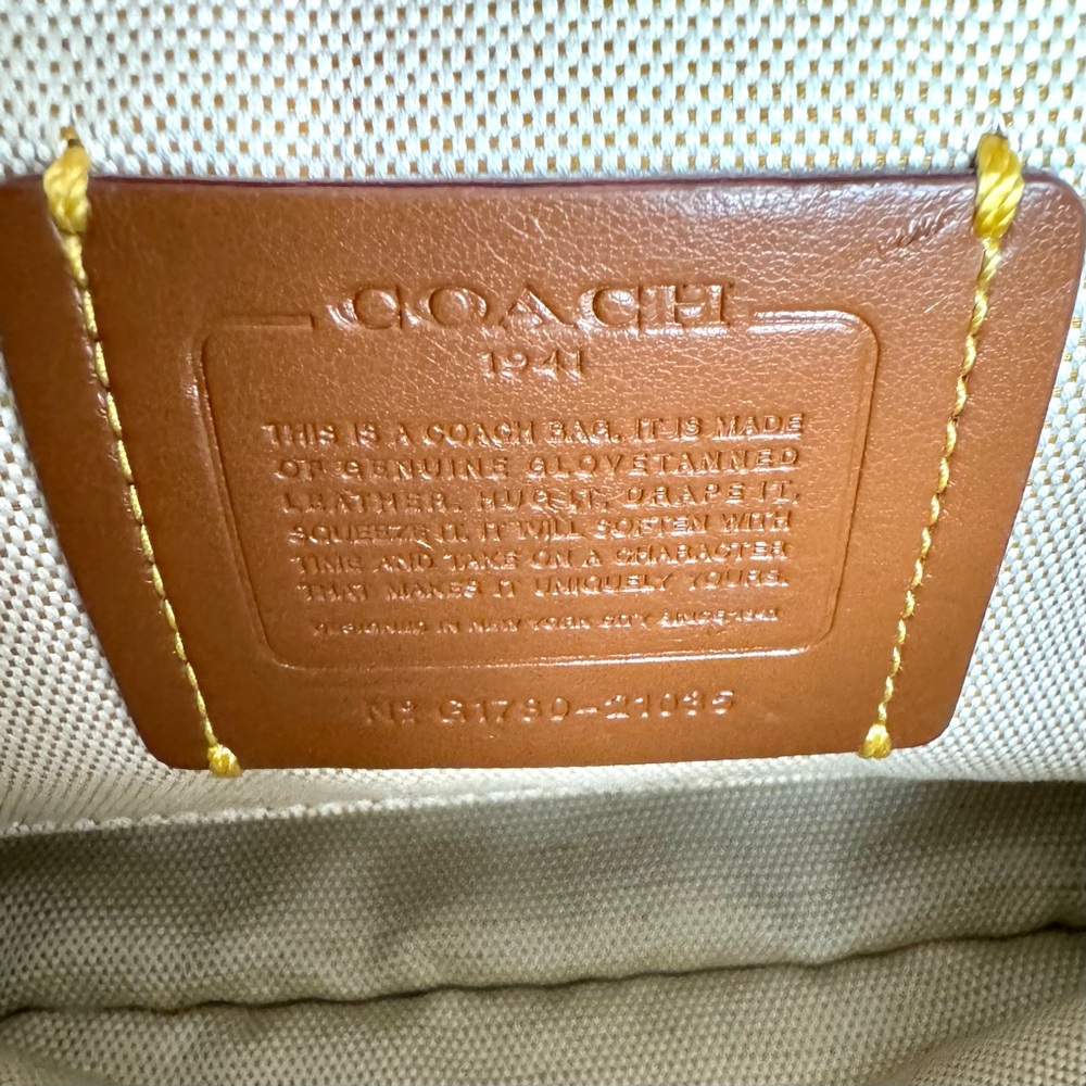 Coach 1941 Soho Leather Crossbody Shoulder Bag Black - Picture 15 of 15